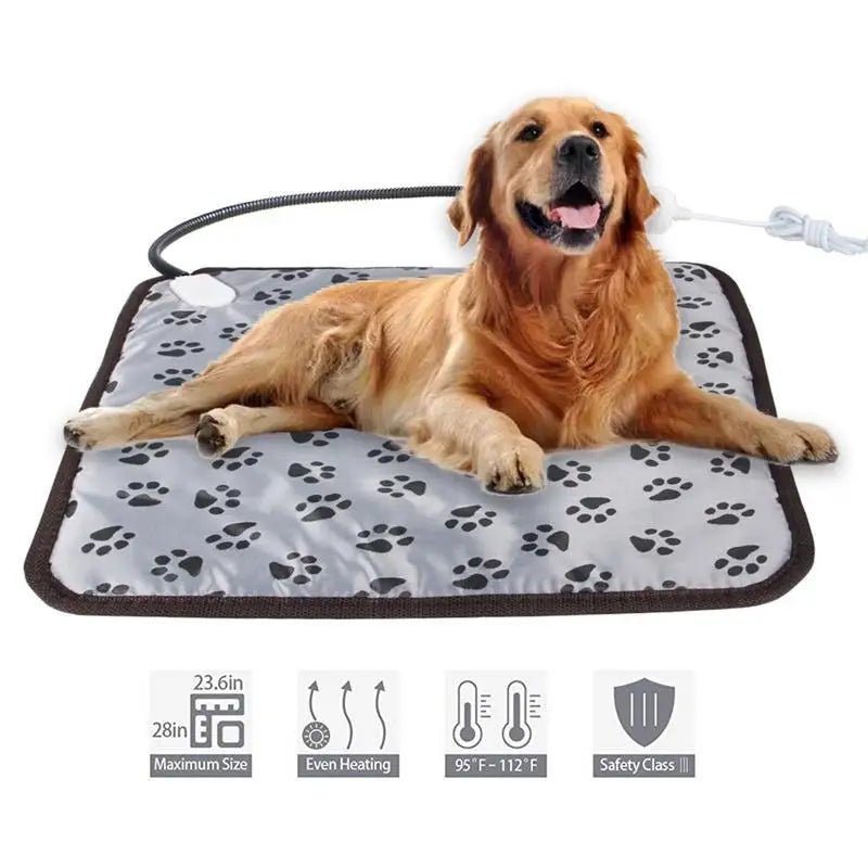 3 - Speed Adjustable Pet Heating Pad – Safe, Warm, and Waterproof Comfort for Your Furry Friends! - Buy at G - ZONE