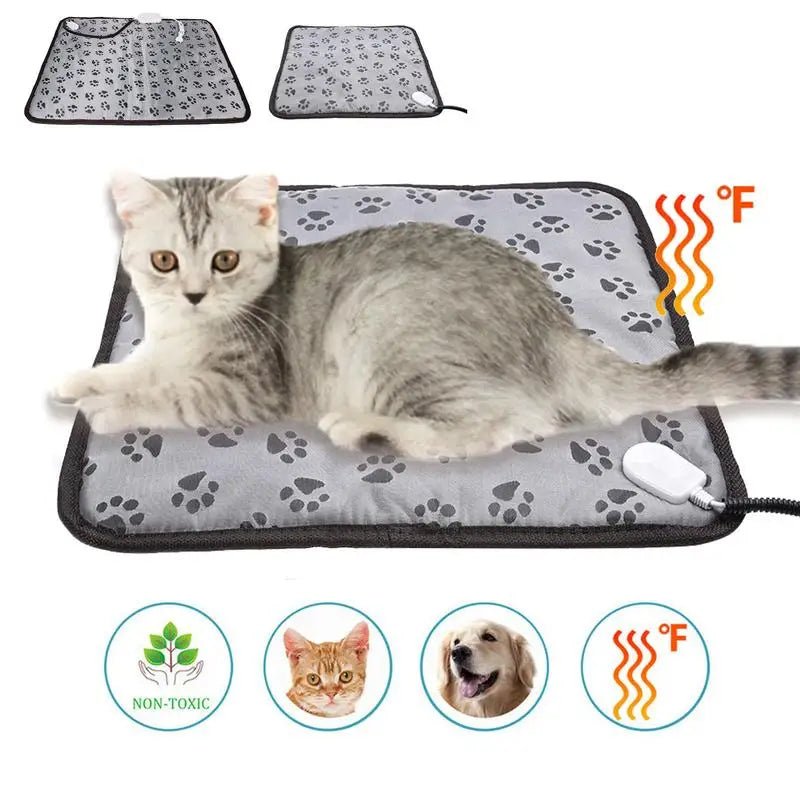 3 - Speed Adjustable Pet Heating Pad – Safe, Warm, and Waterproof Comfort for Your Furry Friends! - Buy at G - ZONE