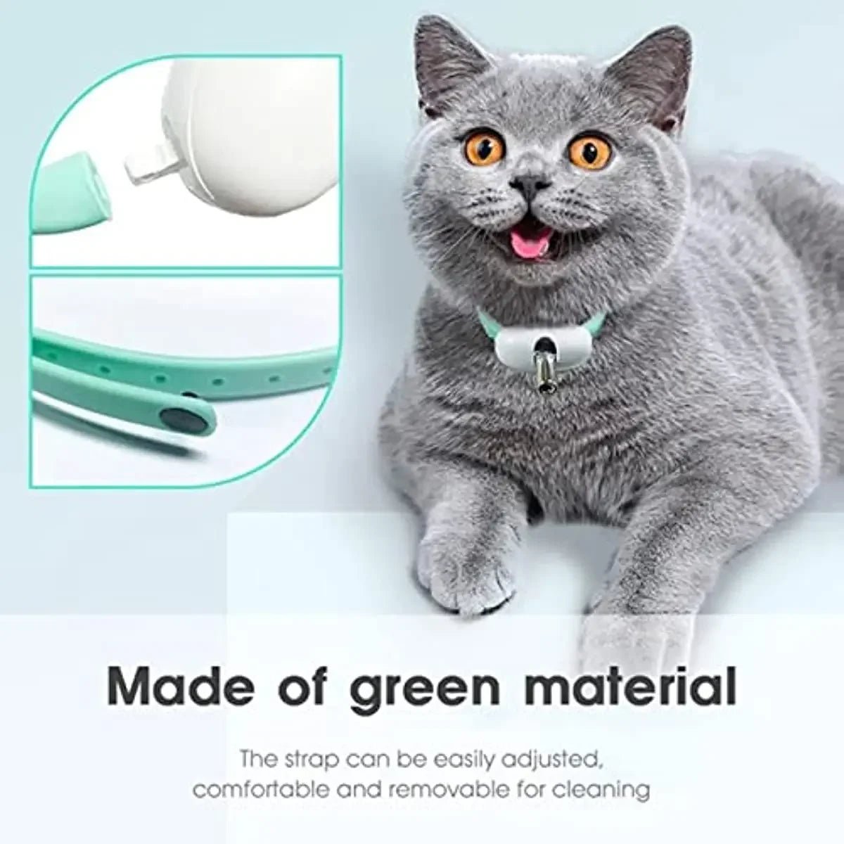 Electric Smart Amusing Cat Collar – Wearable Laser Toy & Electronic Training for Kittens - Buy at G - ZONE