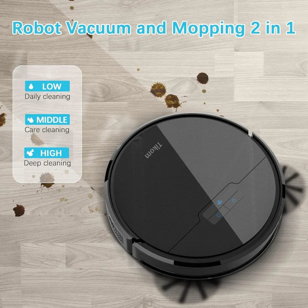 G8000 Robot Vacuum & Mop – 2700Pa Strong Suction, Self - Charging, Perfect for Hard Floors - Buy at G - ZONE