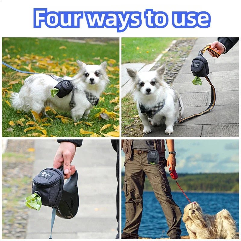 Hanging Dog Poop Bag Dispenser – Convenient Holder for Easy Poop Bag Access on the Go - Buy at G - ZONE