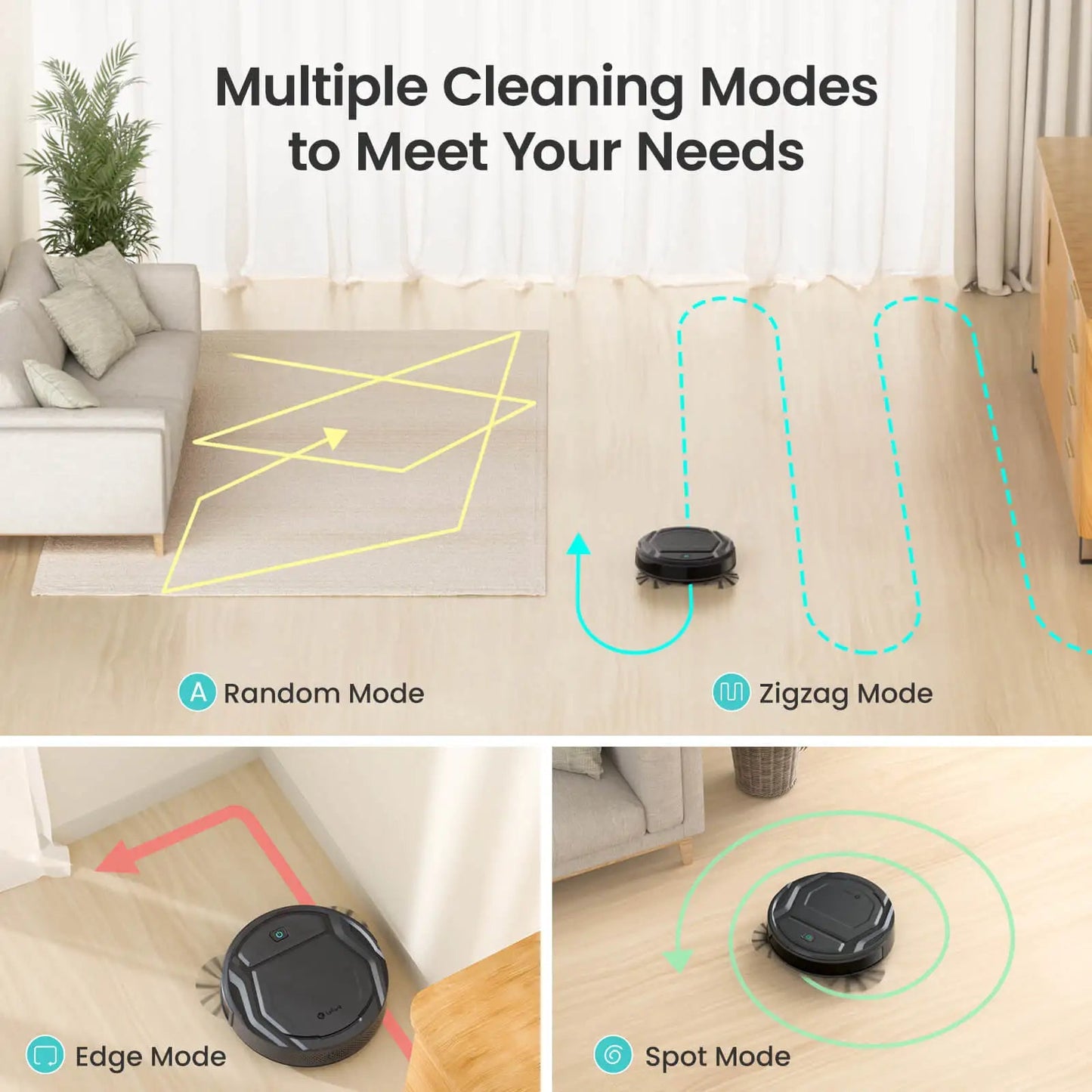 Lefant M210Pro Robot Vacuum – 2 - in - 1 Suck & Sweep, Alexa - Controlled Cleaning for Pet Hair - Buy at G - ZONE