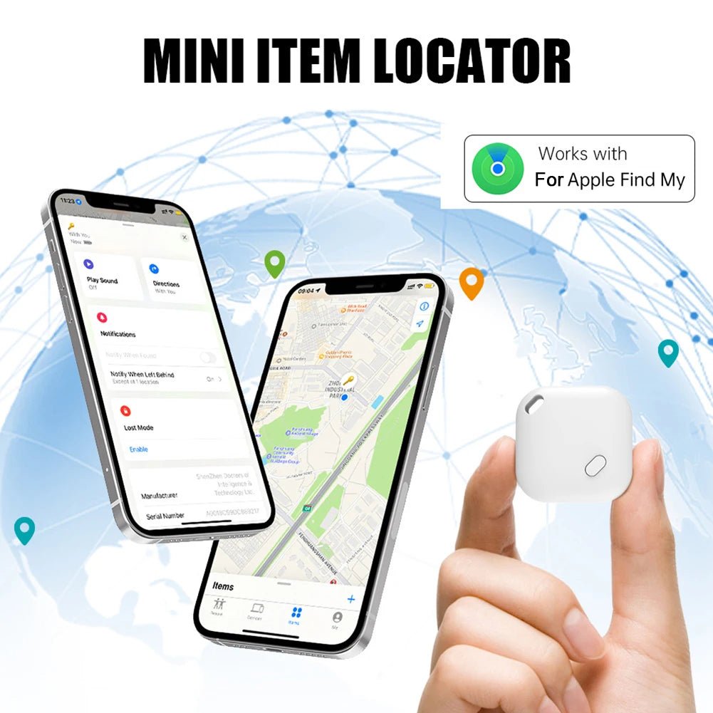 Smart Bluetooth GPS Tracker – Find My App Compatible, Perfect for Keys, Pets & Kids - Buy at G - ZONE