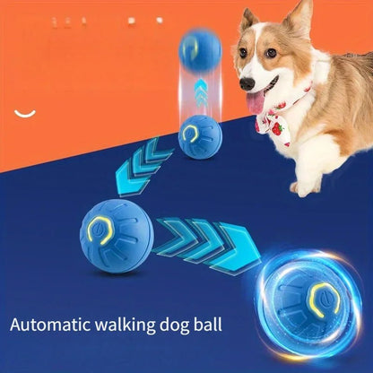 Smart Interactive Dog Toy Ball – USB Rechargeable Automatic Moving Ball for Puppies - Buy at G - ZONE