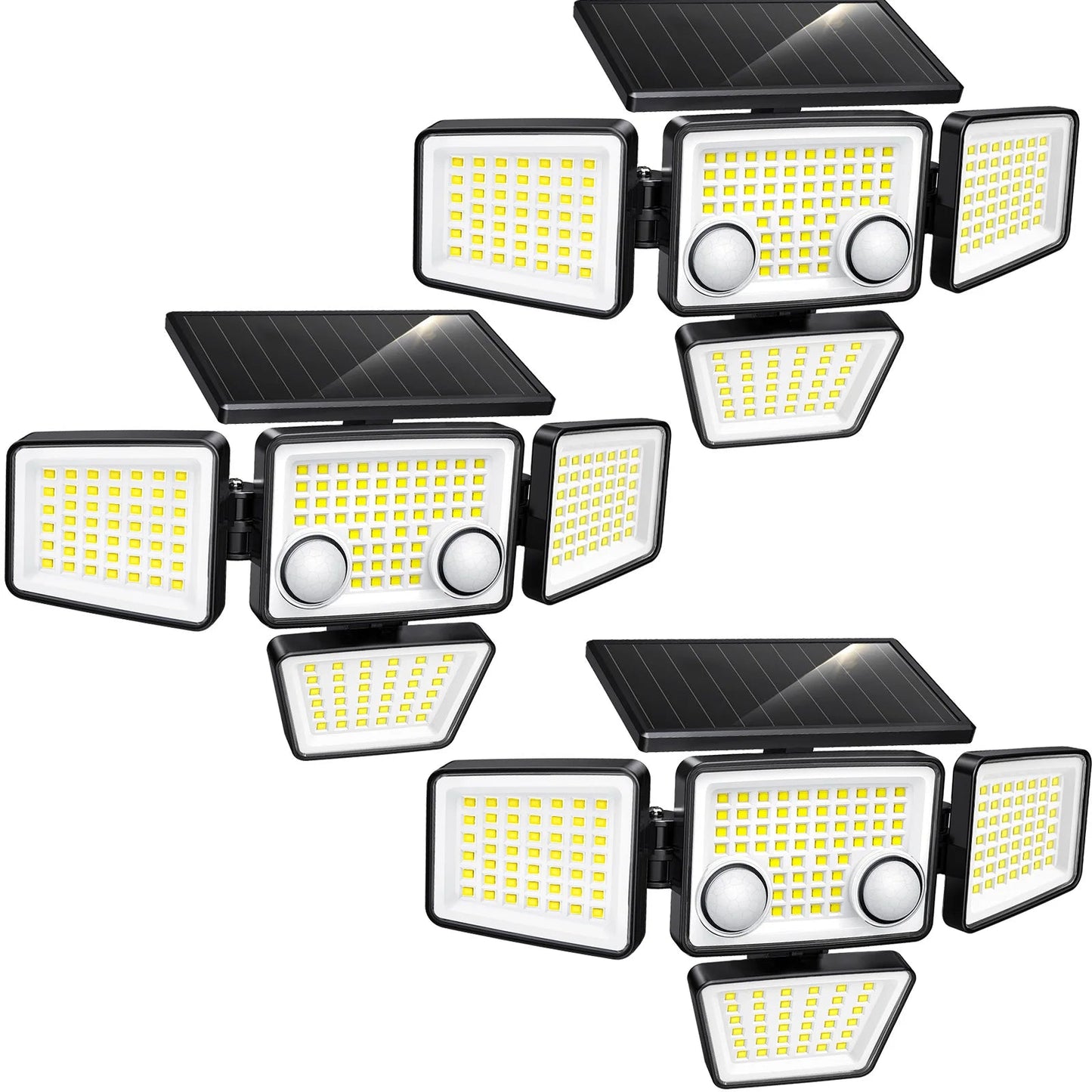 Solar Outdoor Lights – 3000LM, 188 LED Motion Sensor Floodlights for Backyard & Patio - Buy at G - ZONE