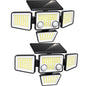 Solar Outdoor Lights – 3000LM, 188 LED Motion Sensor Floodlights for Backyard & Patio - Buy at G - ZONE