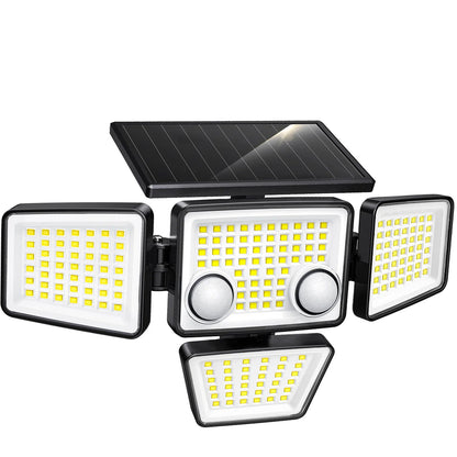 Solar Outdoor Lights – 3000LM, 188 LED Motion Sensor Floodlights for Backyard & Patio - Buy at G - ZONE