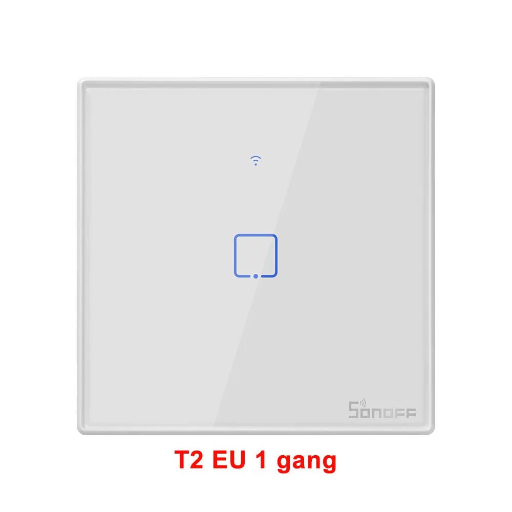 SONOFF T2 Smart Wall Switch – WiFi & RF Control, Alexa & Google Home Compatible - Buy at G - ZONE