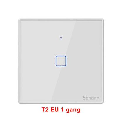 SONOFF T2 Smart Wall Switch – WiFi & RF Control, Alexa & Google Home Compatible - Buy at G - ZONE