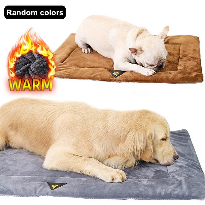 Ultra Soft Warming Dog Bed – Anti - Slip Pet Heating Pad Cushion for Cold Weather, Ideal for Indoor & Outdoor Use - Buy at G - ZONE